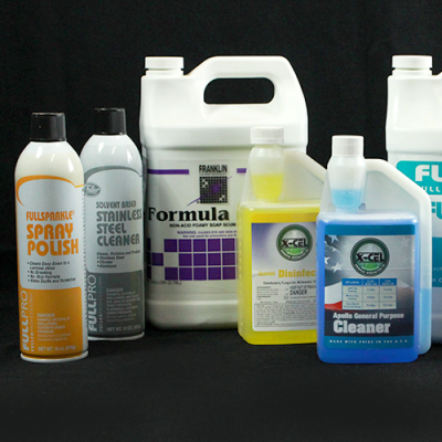 Janitorial Supplies & Equipment | XCel Chemical Specialties Co.